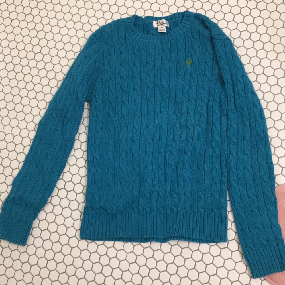 Lily Pulitzer blue sweater